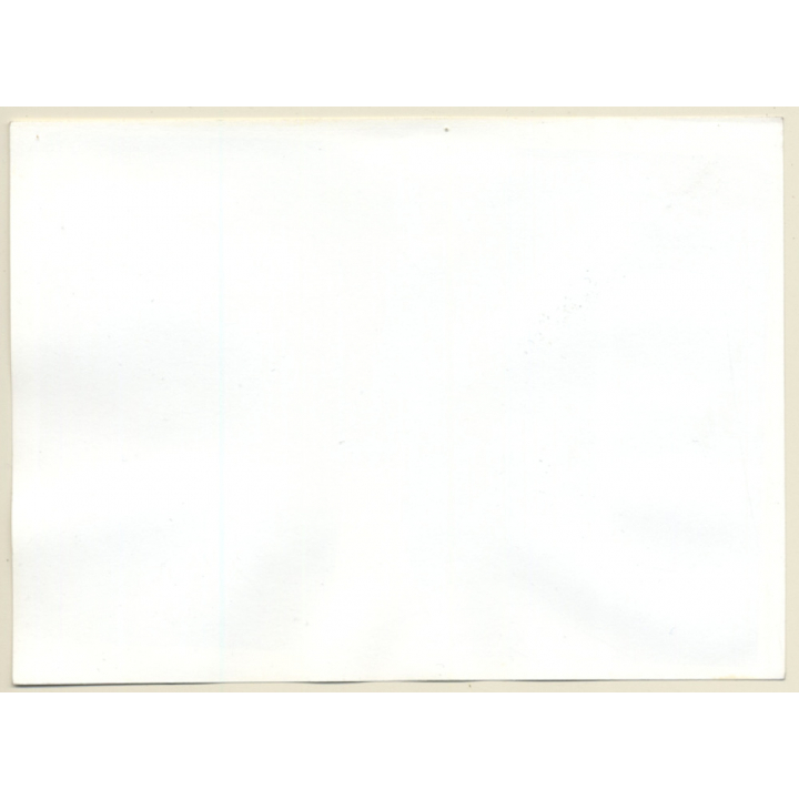 Artistic Nude Study: Slim Womans' Butt (Vintage Photo France B/W ~1980s)