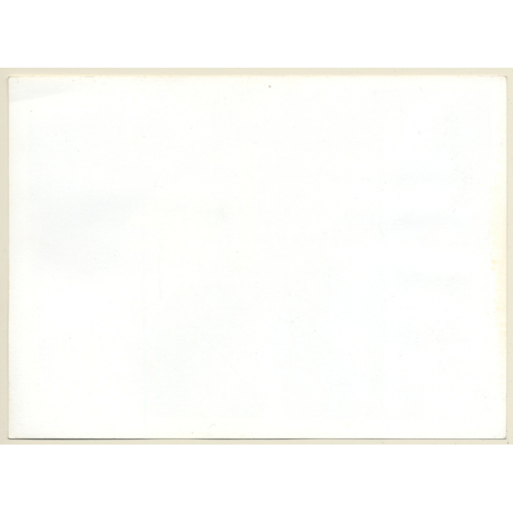 Erotic Study: Rear View Of Woman In White Panties (Vintage Photo France B/W ~1980s)