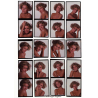 Blonde Female Fashion Portraits / Make-Up - Hairstyle (120 Diapositives WOLFGANG KLEIN 1980s)
