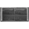 Cinti / Bolivia: Belgian Consul Van Kerckhove Wading Rio Grande (Vintage Stereo Glass Plate 1921)