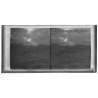 Argentina: El. Volcán Provincia Jujuy / Mountain - Clouds (Vintage Stereo Glass Plate 1921)