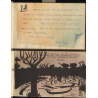 Congo Belge: 97 Photos + Drawings / Ethnic - Tribal - Risqué  (2 Vintage Albums ~1930s/1940s)