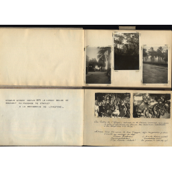 Congo Belge: 97 Photos + Drawings / Ethnic - Tribal - Risqué  (2 Vintage Albums ~1930s/1940s)