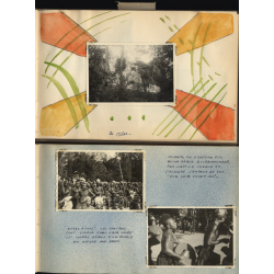 Congo Belge: 97 Photos + Drawings / Ethnic - Tribal - Risqué  (2 Vintage Albums ~1930s/1940s)