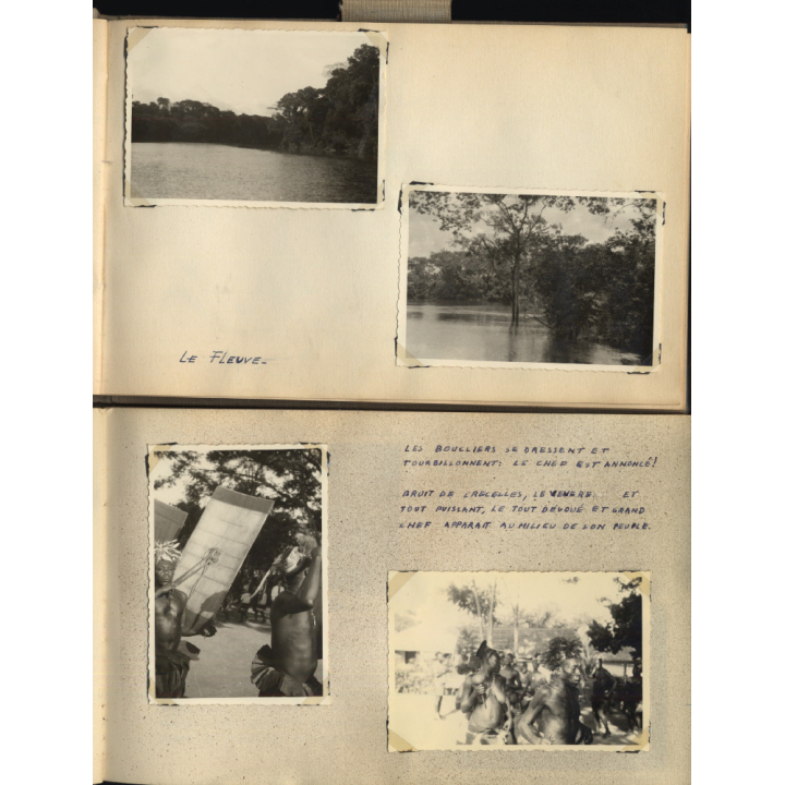 Congo Belge: 97 Photos + Drawings / Ethnic - Tribal - Risqué  (2 Vintage Albums ~1930s/1940s)