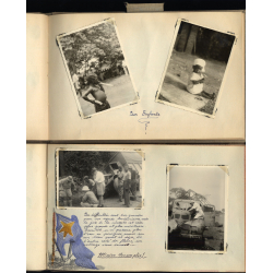 Congo Belge: 97 Photos + Drawings / Ethnic - Tribal - Risqué  (2 Vintage Albums ~1930s/1940s)