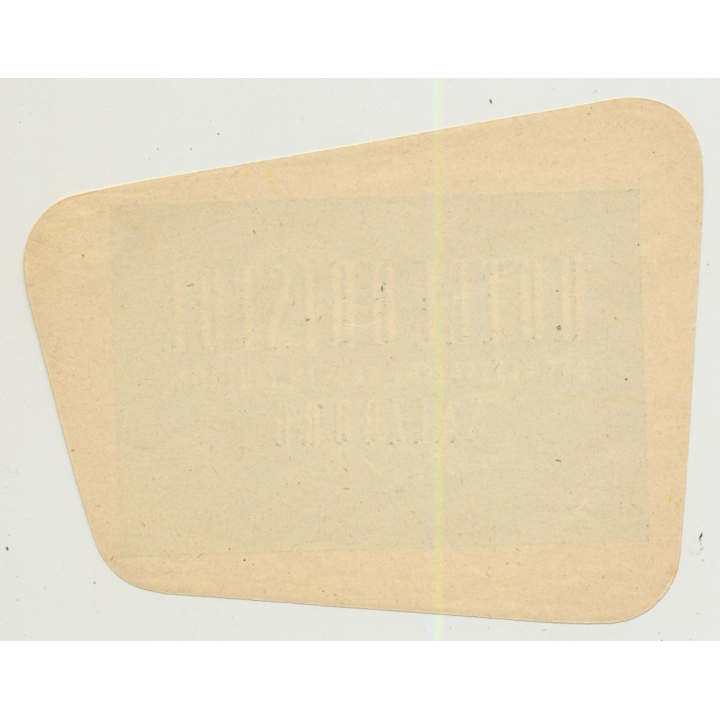 Hotel Bristol - Salzburg / Austria (Vintage Luggage Label)