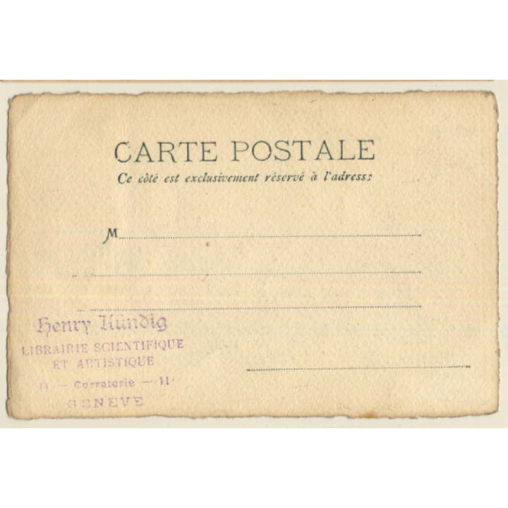 Genève: Le Port / Sailing Ship (Vintage PC Lacroix Fils & Rogeat 1900s)