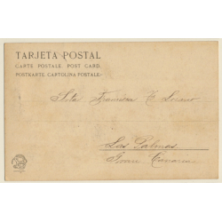 Barcelona: El Giralda Regresando De Tarragona / Sailing Ship (Vintage PC 1904)
