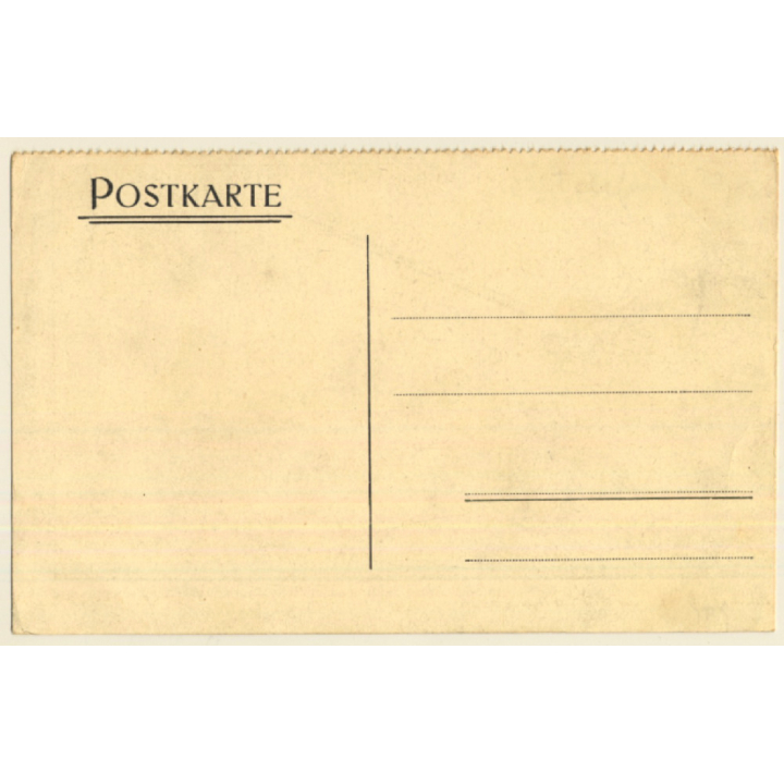 Feldwache Mit Telephon / Deutscher Knabenkalender 1915 (Vintage PC)