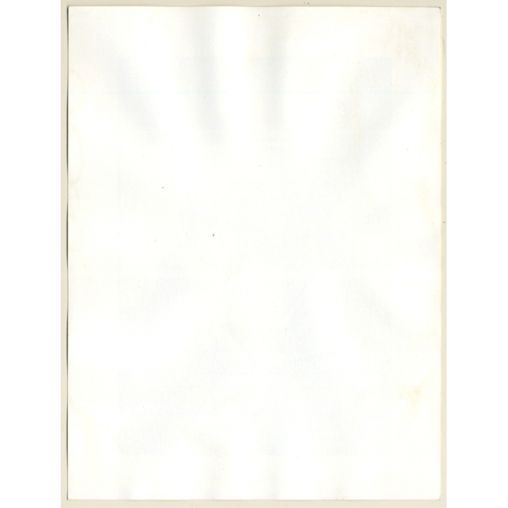 Artistic Nude Study: Sporty Muscular Woman In Bath (Vintage Photo France B/W ~1980s)