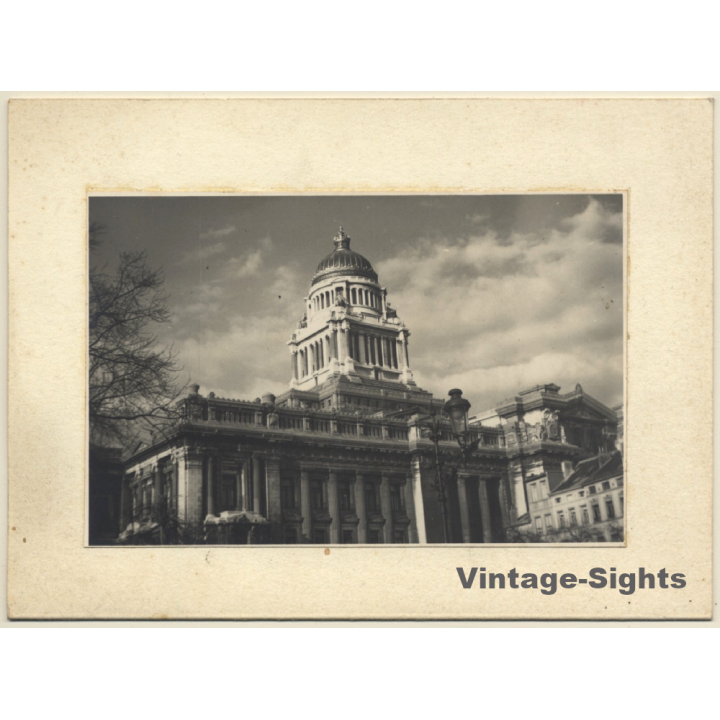 Bruxelles: XV Congrès L'Union Int. Des Avocats 1954 (Vintage Menu)