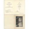 Bruxelles: XV Congrès L'Union Int. Des Avocats 1954 (Vintage Menu)