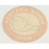 Hotel Austria - Vienna (Wien) / Austria (Vintage Luggage Label)
