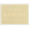 Hotel Meran - Salzbug / Austria (Vintage Luggage Label)
