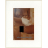 R.Folco: Artistic Nude Study - Showering Female With Tan Lines (Vintage Photo France 1980s)