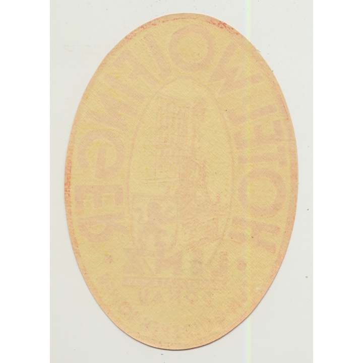 Hotel Wolfinger - Linz / Austria (Vintage Luggage Label)