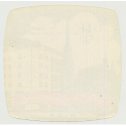 Hotel Am Stephansplatz - Wien (Vienna) / Austria (Vintage Luggage Label)