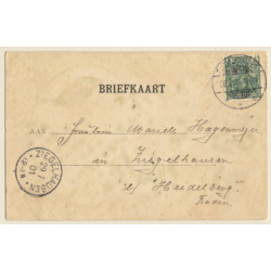 Wilhelmina & Prince Hendrik / Het Koninklijk Echtpaar (Vintage PC 1901)