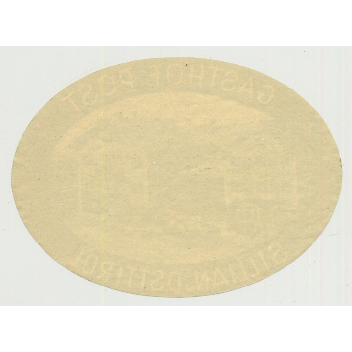 Gasthof Post - Sillian, Osttirol / Austria (Vintage Luggage Label)