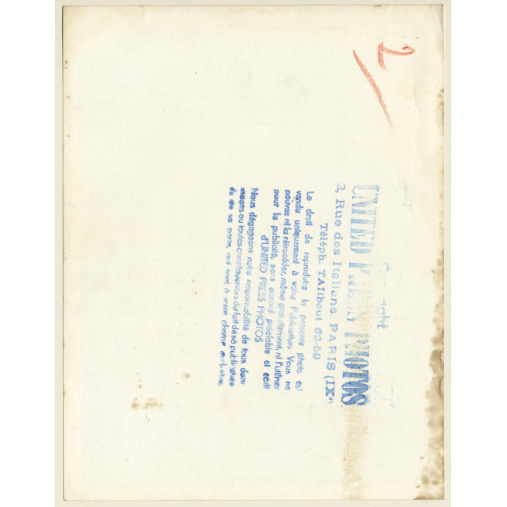 Ingrid Bergman Slicing Birthday Cake Of Her Twins Isabella & Isotta*2 (Vintage Press Photo 1953)