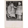 Ingrid Bergman & Her Son Robertino Rosselini (Vintage Press Photo 1951)