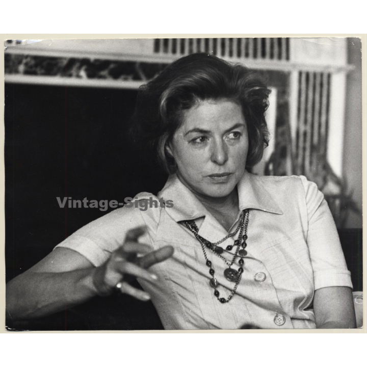 The New Ingrid Bergman / K.H. Seuffert (Vintage Press Photo 1960s)