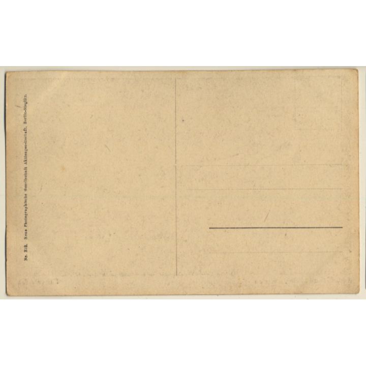 Richard Müller: Der Rote Ibis / Erotic Nude Art (Vintage PC ~1910s/1920s)