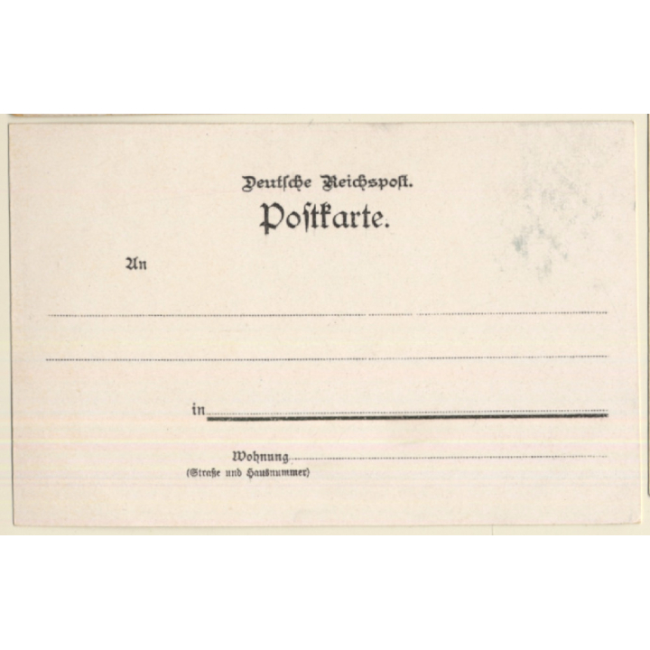 Gruss Aus Konstanz / Landungsteg - Hafen (Vintage Litho PC 1900s)