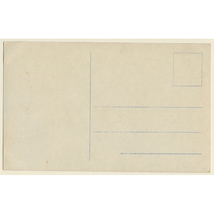 Portrait Of Sweet Baby Girl With Hairband (Vintage RPPC 1910s)