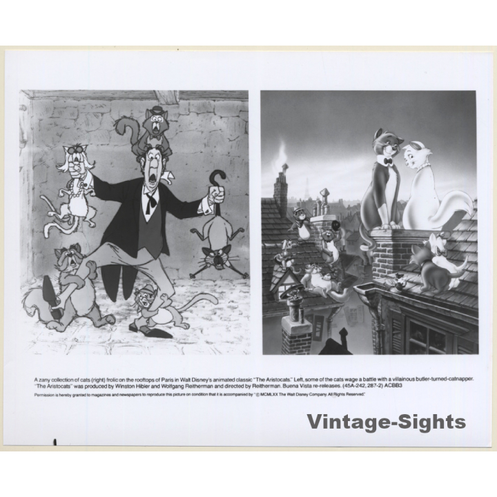 Walt Disney: Aristocats / Movie Still (Vintage Photo 1970)