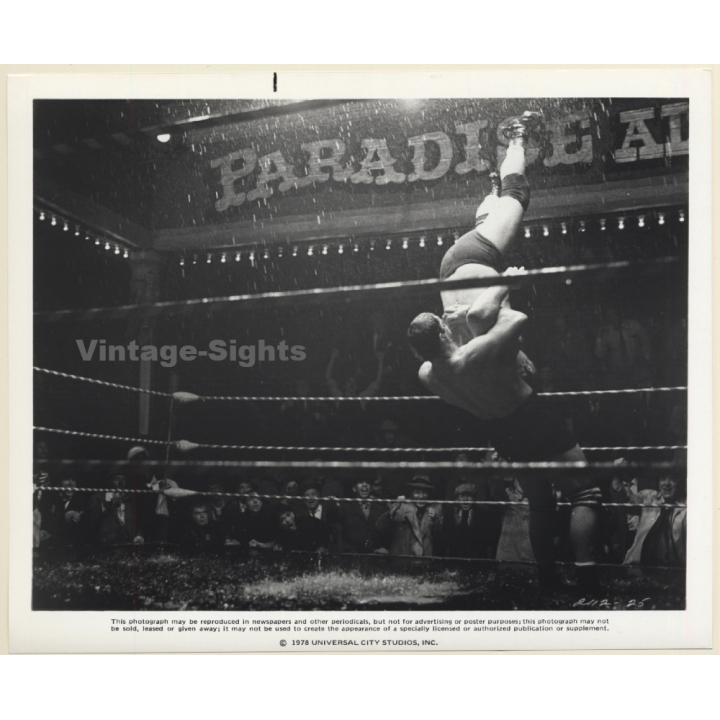 Lee Canalito & Terry Funk: Paradise Alley / Movie Still - Wrestling (Vintage Photo 1978)