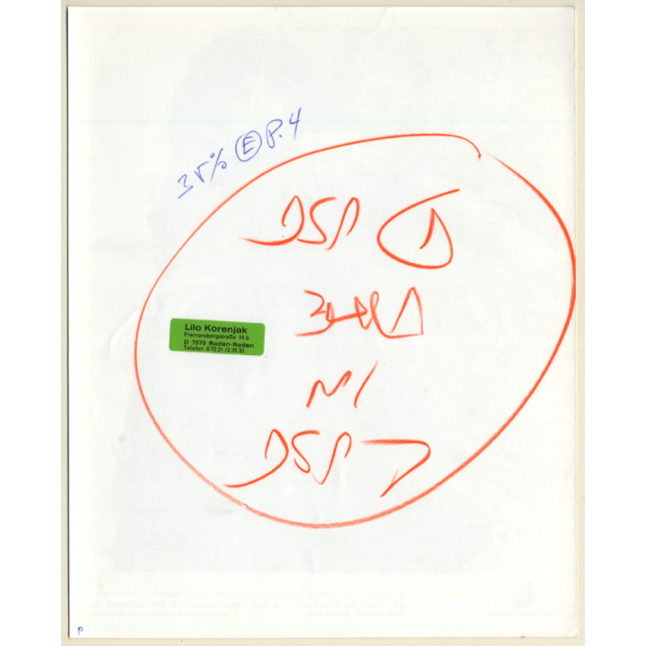 Divine: Lust In The Dust / Movie Still - DRAG QUEEN - GAY INT (Vintage Photo 1985)