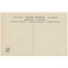 G.A.L.Boisselier - La Vague Et Le Roc: Salons De Paris / Nude Couple (Vintage RPPC 1910s)