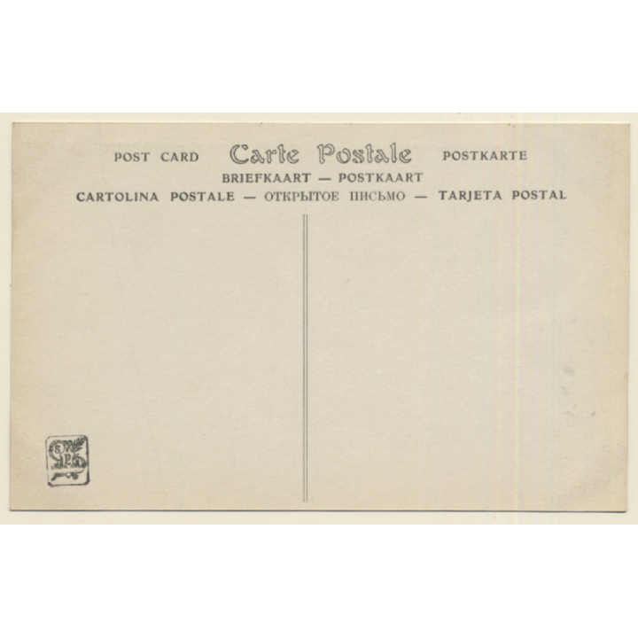 Mme Consuelo Fould: La Nuit Jette Ses Voiles / Salon D'Hiver 1909 - Nude (Vintage RPPC)