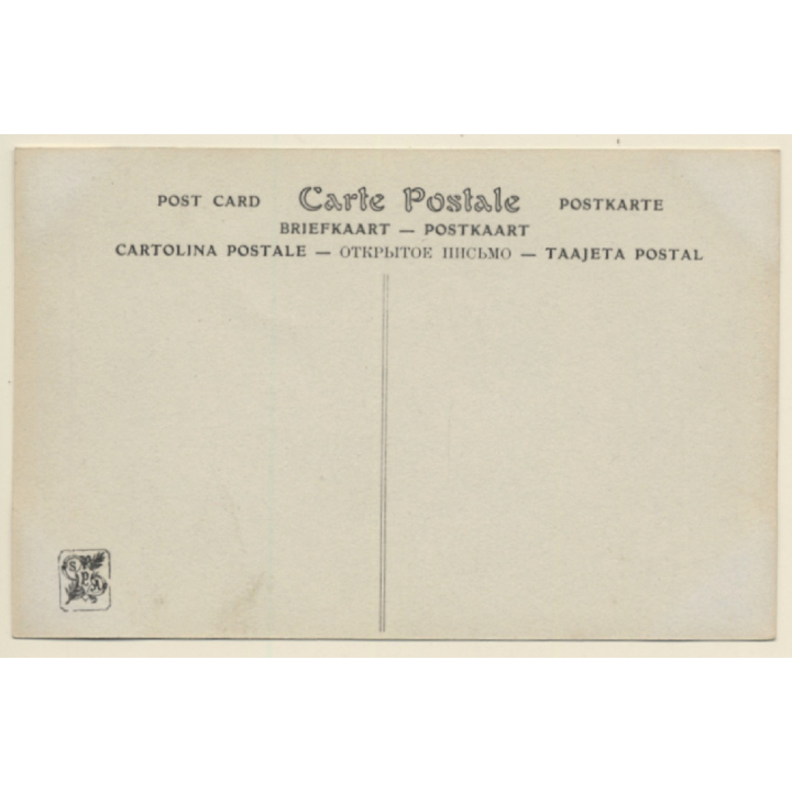 Étienne Joannon: La Lutte / Salon De 1909 - Nude (Vintage RPPC)