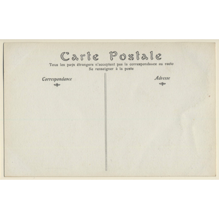 Guillaume Dubufe: Printemps / Salon De 1907 - Nude (Vintage RPPC ~1910s)