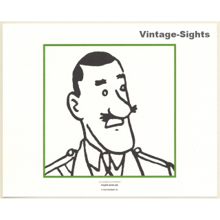 Tintin: Les Cigares Du Pharaon - Major Anglais (Lithography Hergé Moulinsart 2011)