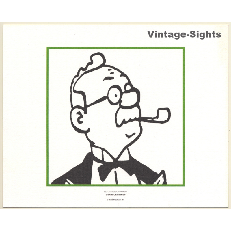 Tintin: Les Cigares Du Pharaon - Doctor Finney (Lithography Hergé Moulinsart 2011)