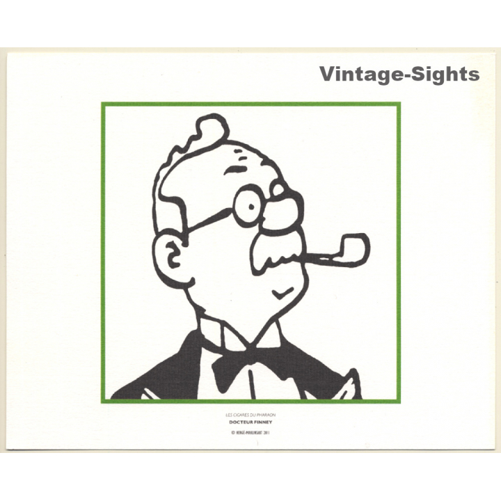 Tintin: Les Cigares Du Pharaon - Doctor Finney (Lithography Hergé Moulinsart 2011)
