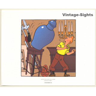 Tintin: Extrait De Le Secret De La Licorne *2 (Lithography Hergé Moulinsart 2010)