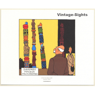 Tintin: Extrait De L'Oreille Cassée *2 (Lithography Hergé Moulinsart 2010)