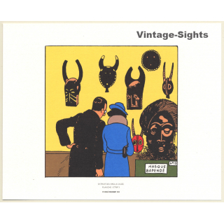 Tintin: Extrait De L'Oreille Cassée *3 (Lithography Hergé Moulinsart 2010)