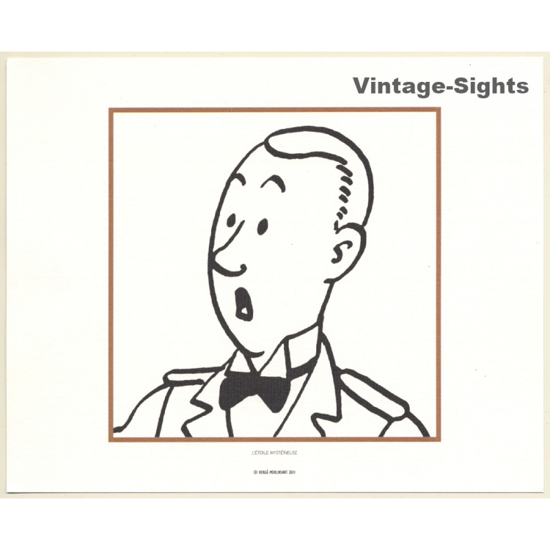 Tintin: L'Étoile Mytérieuse *1 (Lithography Hergé Moulinsart 2011)