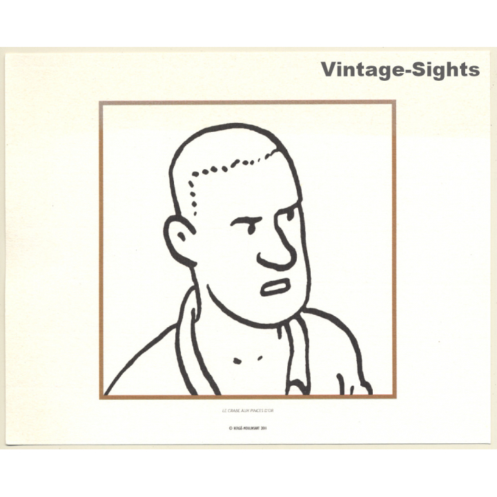 Tintin: Le Crabe Aux Pinces D'Or *1 (Lithography Hergé Moulinsart 2011)