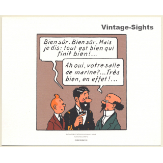 Tintin: Extrait De Le Trésor De Rackham Le Rouge *1 (Lithography Hergé Moulinsart 2010)