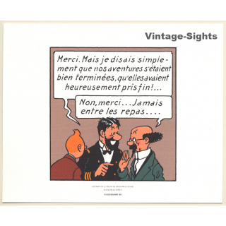 Tintin: Extrait De Le Trésor De Rackham Le Rouge *2 (Lithography Hergé Moulinsart 2010)
