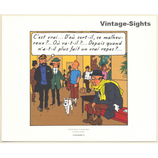 Tintin: Extrait De Vol 714 Pour Sydney *1 (Lithography Hergé Moulinsart 2011)