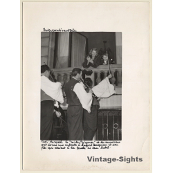 Hotel Raphael / Paris: Toki Horvath Plays For Ingrid Bergman (Vintage Press Photo 1956)