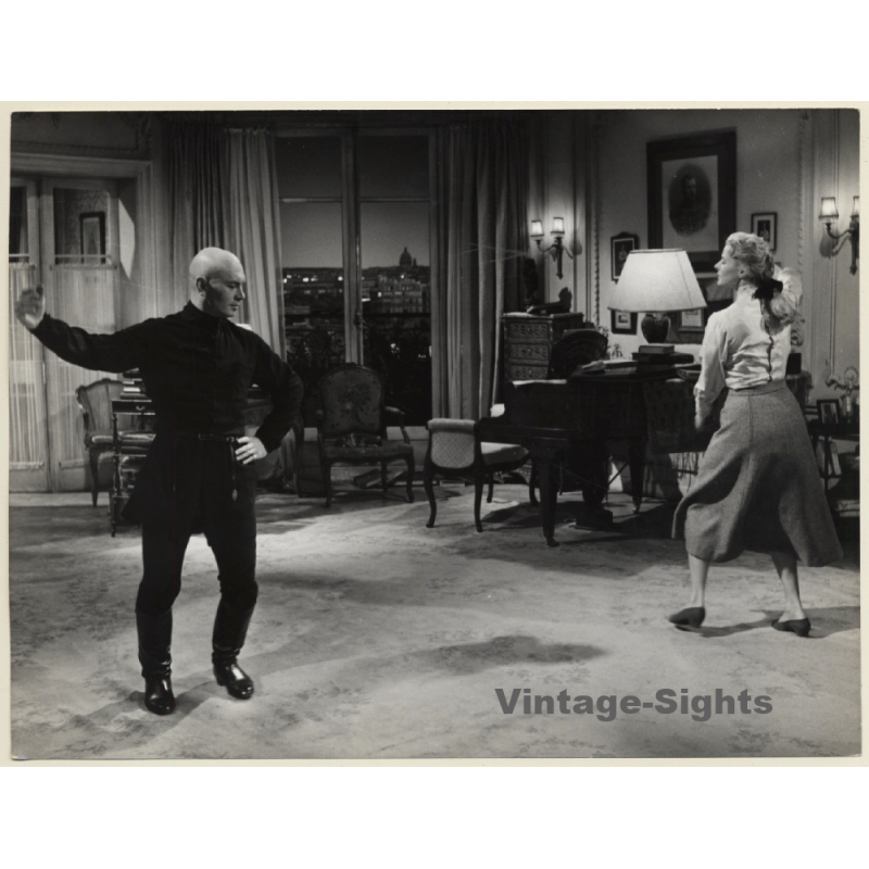 Ingrid Bergman & Yul Brynner In 'Anastasia' *2 (Vintage Movie Still Photo 1956)